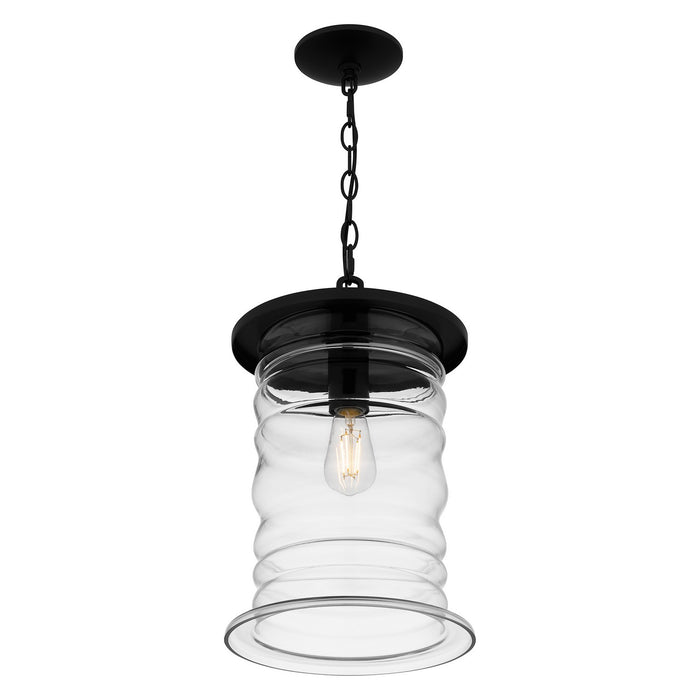 Quoizel NAD1510MBK One Light Mini Pendant, Matte Black