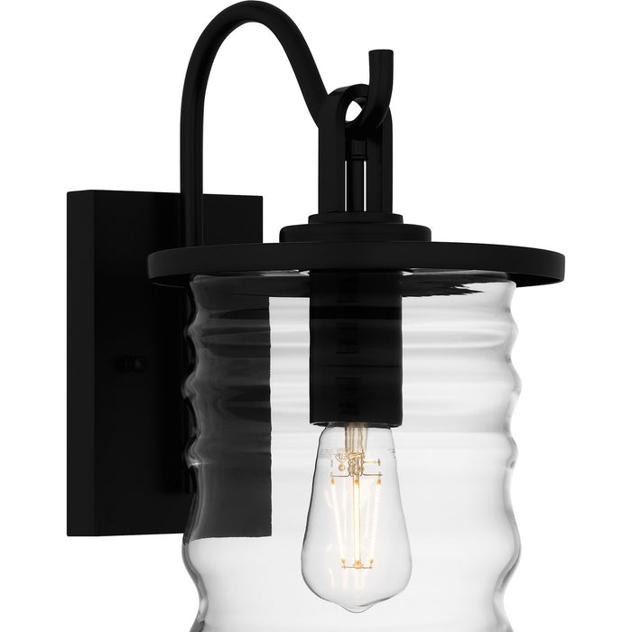 Quoizel NAD8408MBK One Light Outdoor Wall Mount, Matte Black