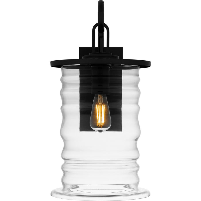Quoizel NAD8410MBK One Light Outdoor Wall Mount, Matte Black