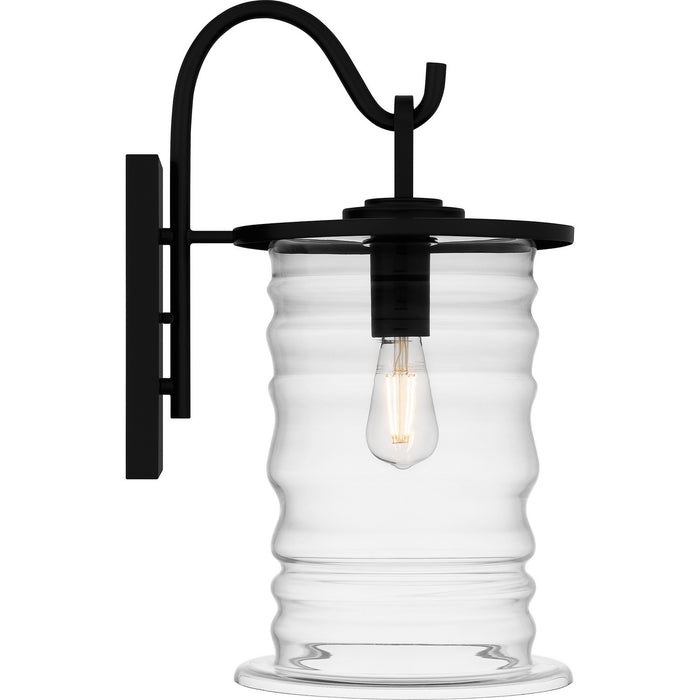 Quoizel NAD8410MBK One Light Outdoor Wall Mount, Matte Black