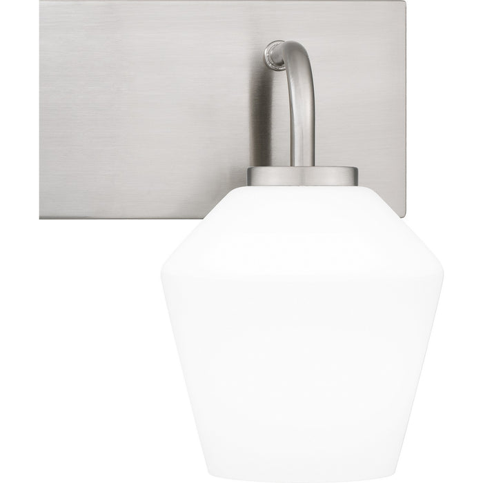 Quoizel NIE8621BN Three Light Bath, Brushed Nickel