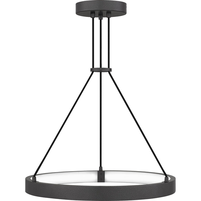 Quoizel PCDRU2824PCI LED Pendant, Pewter Cast Iron