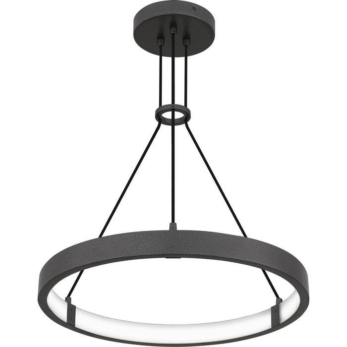 Quoizel PCDRU2824PCI LED Pendant, Pewter Cast Iron