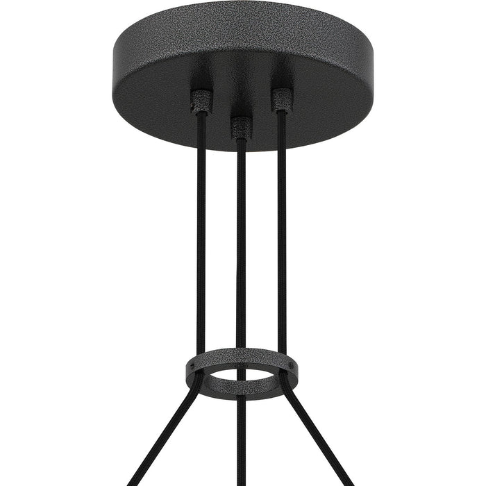 Quoizel PCDRU2824PCI LED Pendant, Pewter Cast Iron