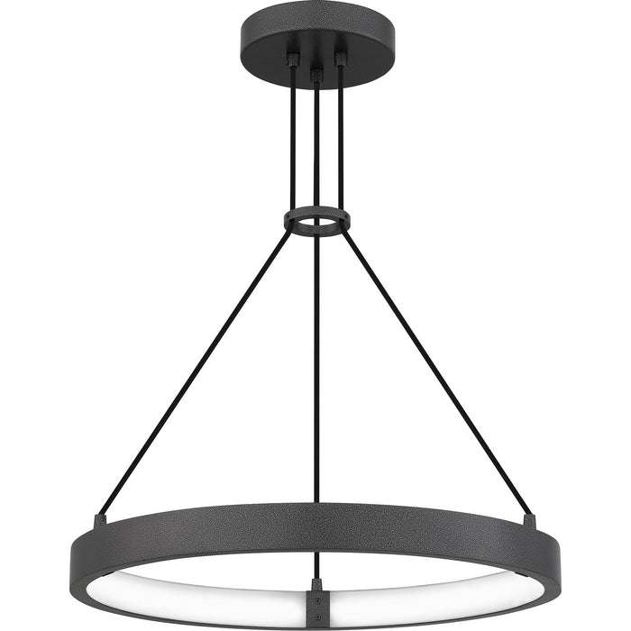 Quoizel PCDRU2824PCI LED Pendant, Pewter Cast Iron