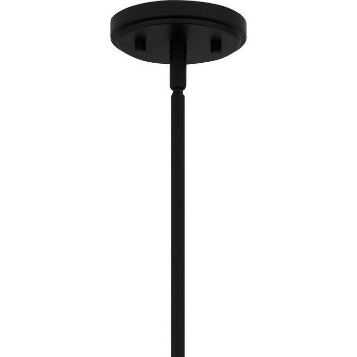 Quoizel PCELS5031MBK 12 Light Chandelier, Matte Black