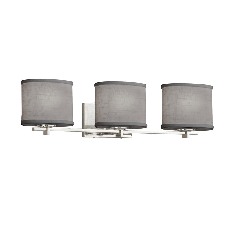 Justice Designs FAB-8443-30-GRAY-CROM-LED3-2100 LED Bath Bar, Polished Chrome