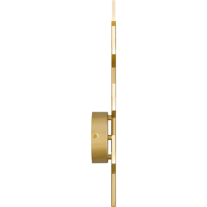 Quoizel PCFLR8708SGD LED Wall Sconce, Soft Gold