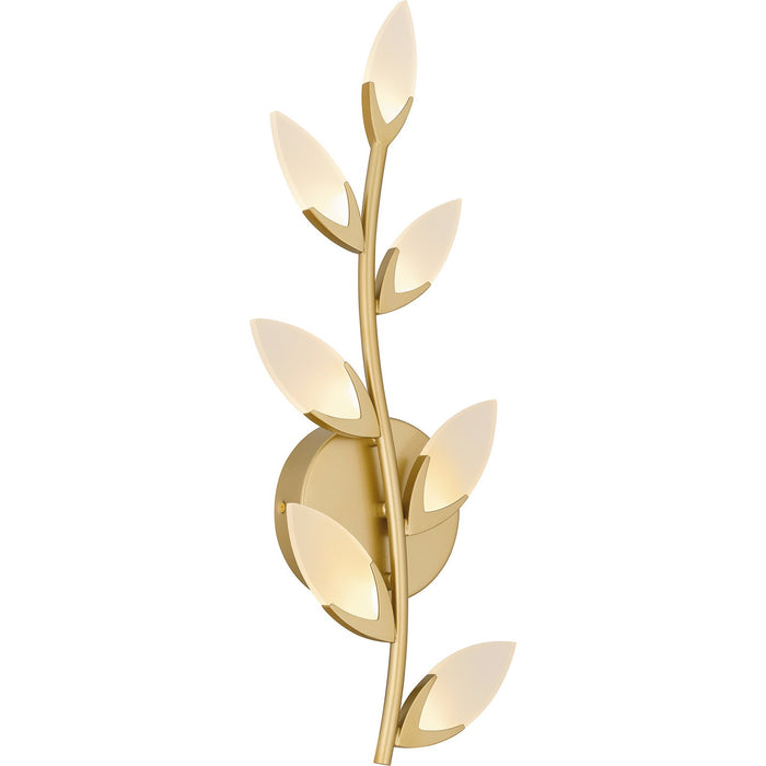 Quoizel PCFLR8708SGD LED Wall Sconce, Soft Gold