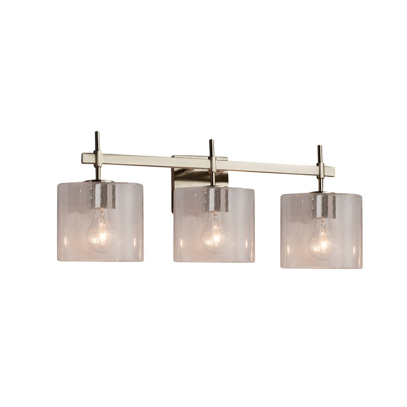 Justice Designs FSN-8413-30-SEED-NCKL-LED3-2100 LED Bath Bar, Brushed Nickel
