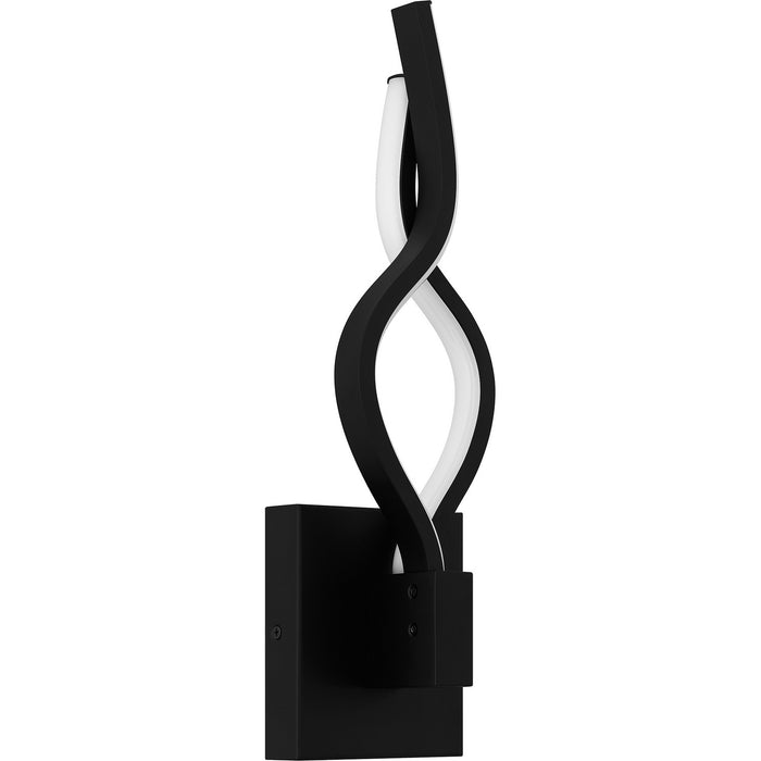 Quoizel PCISD8704MBK LED Wall Sconce, Matte Black