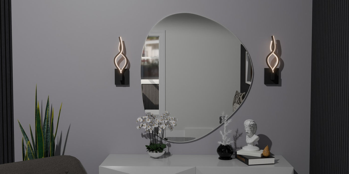 Quoizel PCISD8704MBK LED Wall Sconce, Matte Black