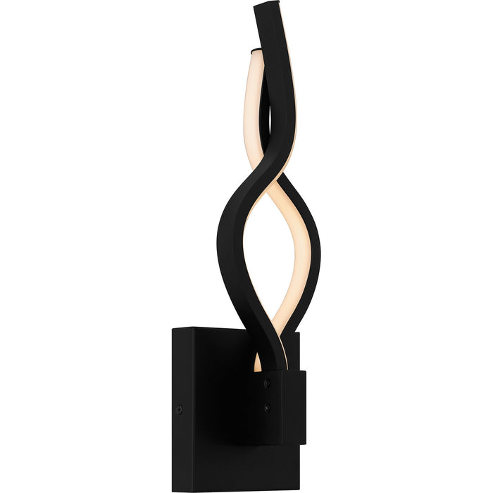 Quoizel PCISD8704MBK LED Wall Sconce, Matte Black