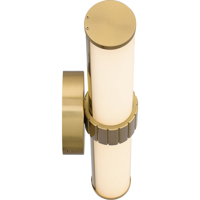 Quoizel PCKAY8522AB LED Bath, Aged Brass