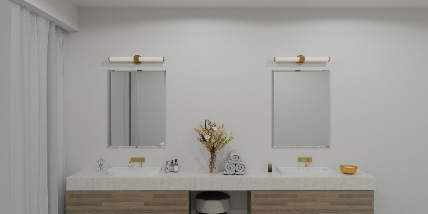 Quoizel PCKAY8528AB LED Bath, Aged Brass
