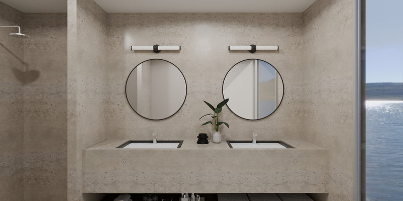 Quoizel PCKAY8528MBK LED Bath, Matte Black
