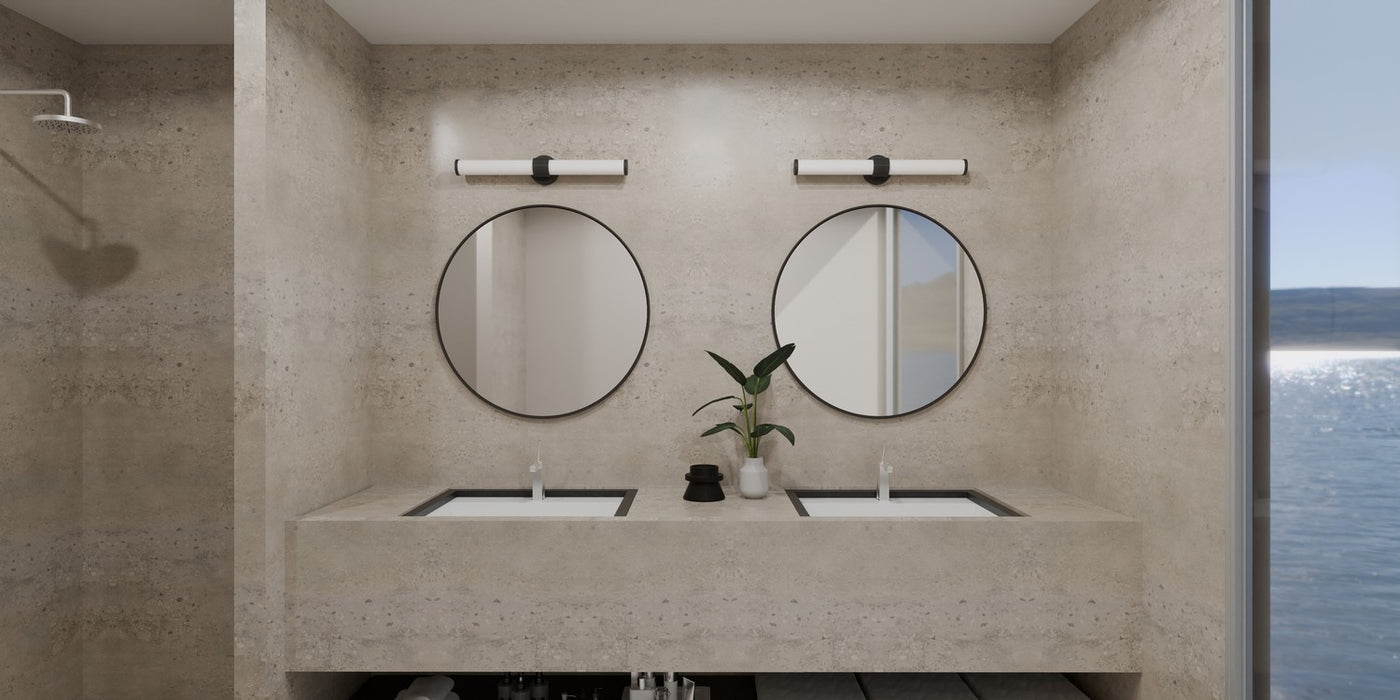 Quoizel PCKAY8528MBK LED Bath, Matte Black