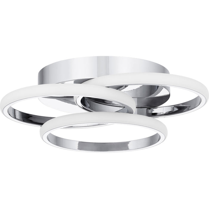 Quoizel PCMON1616C LED Flush Mount, Polished Chrome
