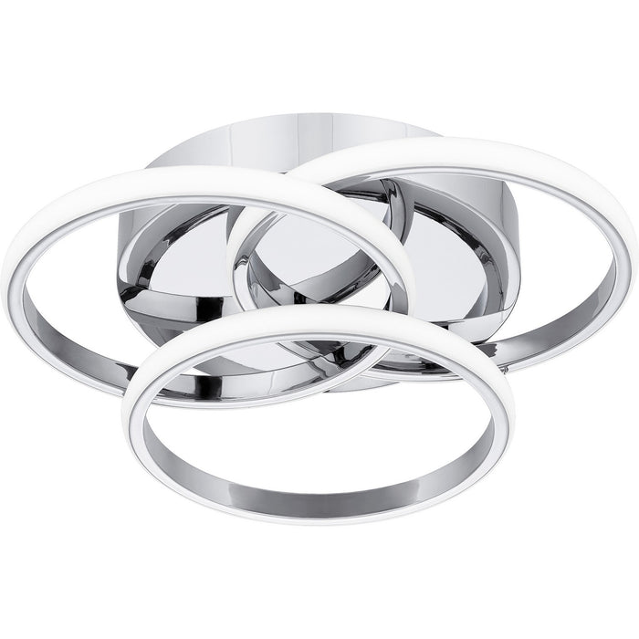 Quoizel PCMON1616C LED Flush Mount, Polished Chrome