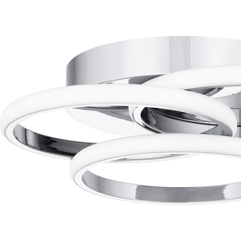 Quoizel PCMON1616C LED Flush Mount, Polished Chrome