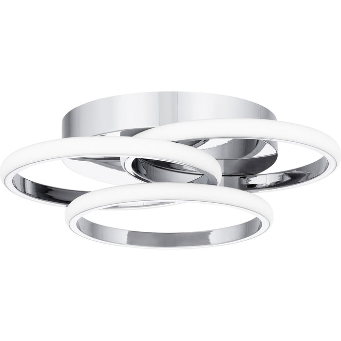 Quoizel PCMON1616C LED Flush Mount, Polished Chrome