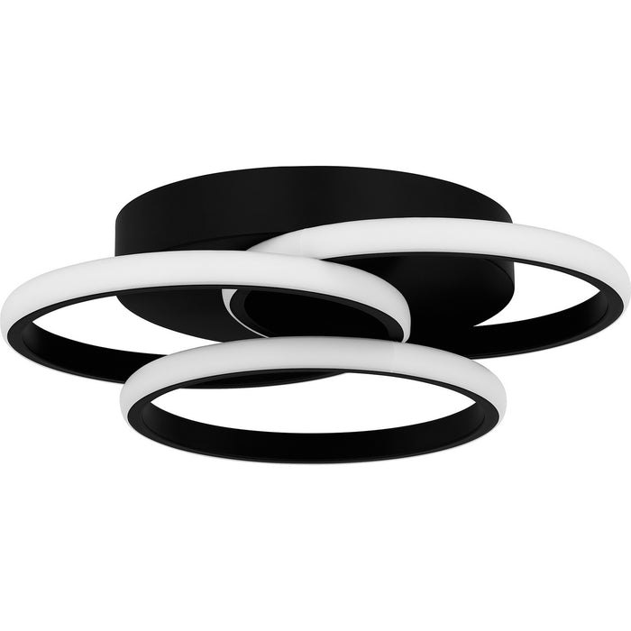 Quoizel PCMON1616MBK LED Flush Mount, Matte Black