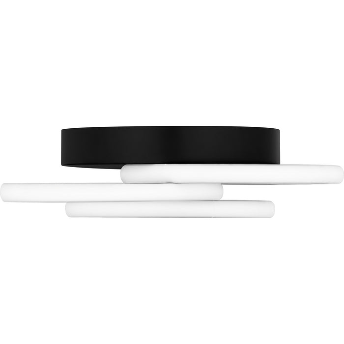 Quoizel PCMON1616MBK LED Flush Mount, Matte Black