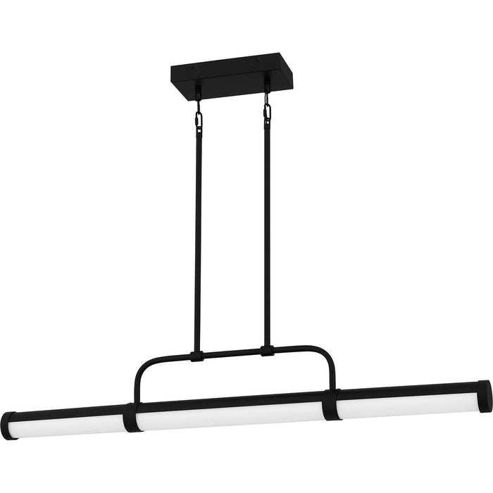 Quoizel PCNAY142MBK LED Linear Chandelier, Matte Black