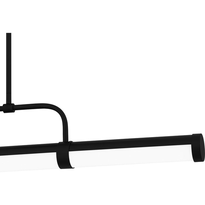 Quoizel PCNAY142MBK LED Linear Chandelier, Matte Black