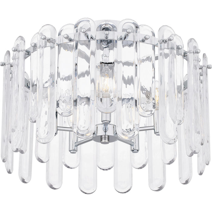Quoizel PCSTI1720C Five Light Semi Flush Mount, Polished Chrome
