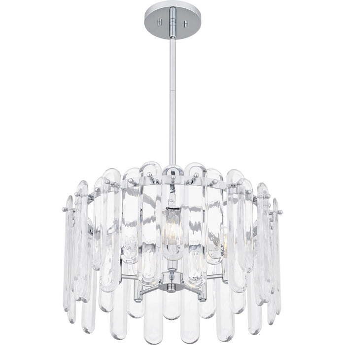 Quoizel PCSTI2820C Five Light Pendant, Polished Chrome