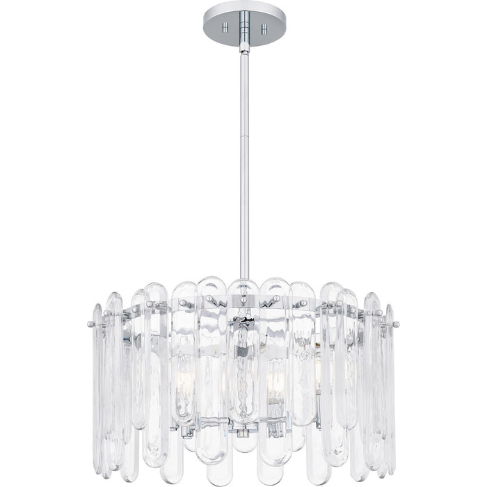 Quoizel PCSTI2820C Five Light Pendant, Polished Chrome