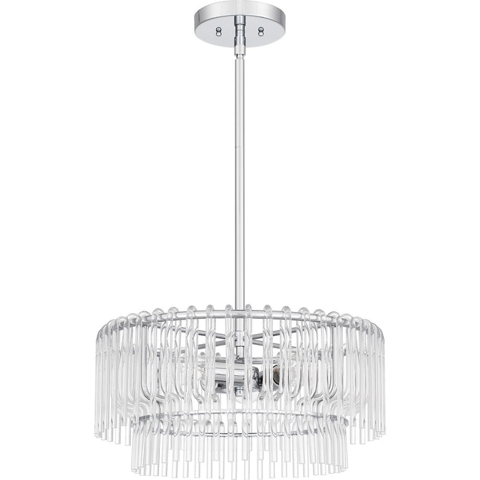 Quoizel PCTAY2818C Three Light Pendant, Polished Chrome
