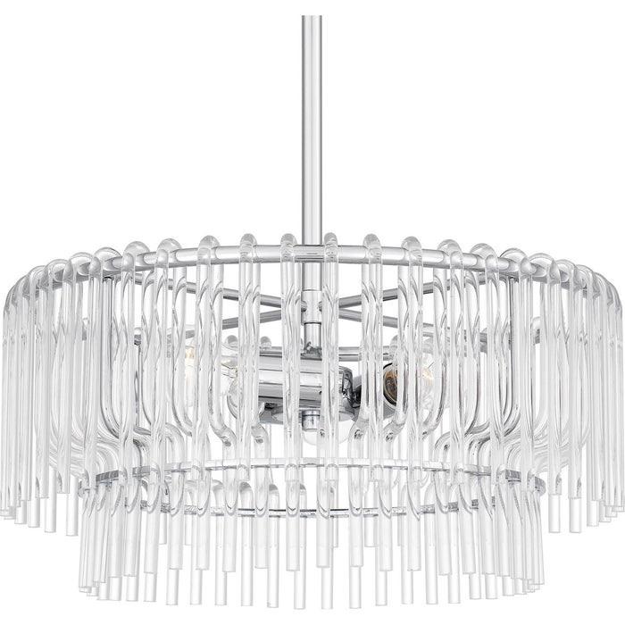 Quoizel PCTAY2818C Three Light Pendant, Polished Chrome