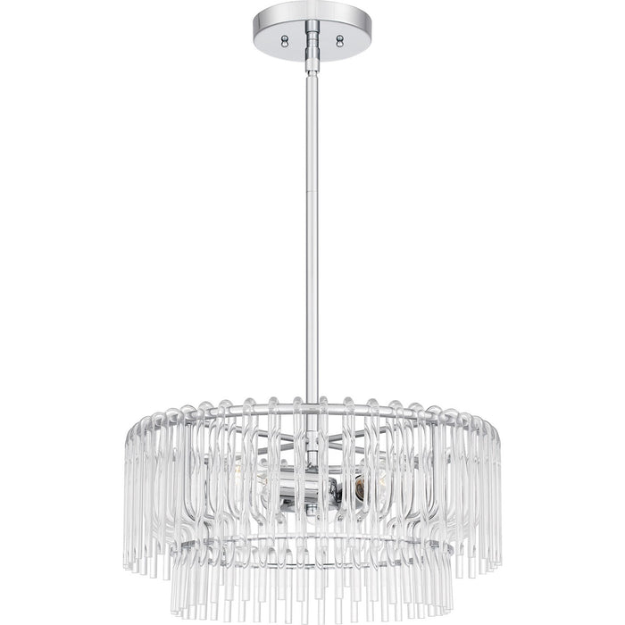 Quoizel PCTAY2818C Three Light Pendant, Polished Chrome