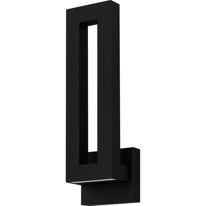 Quoizel POM8405EK LED Outdoor Wall Mount, Earth Black