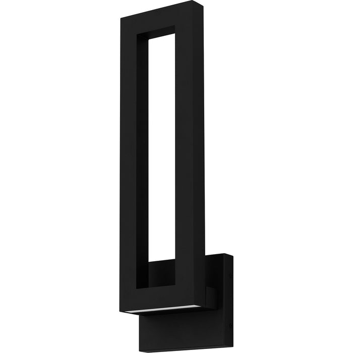 Quoizel POM8406EK LED Outdoor Wall Mount, Earth Black