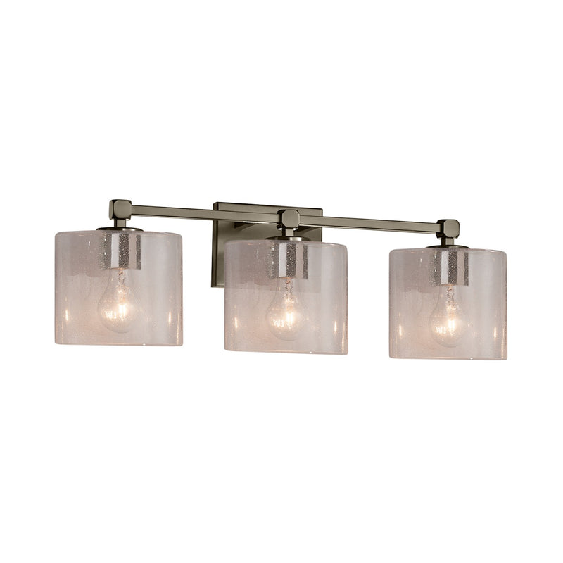 Justice Designs FSN-8423-30-SEED-NCKL-LED3-2100 LED Bath Bar, Brushed Nickel