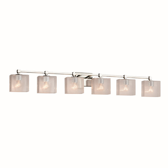 Justice Designs FSN-8426-55-SEED-CROM-LED6-4200 LED Bath Bar, Polished Chrome