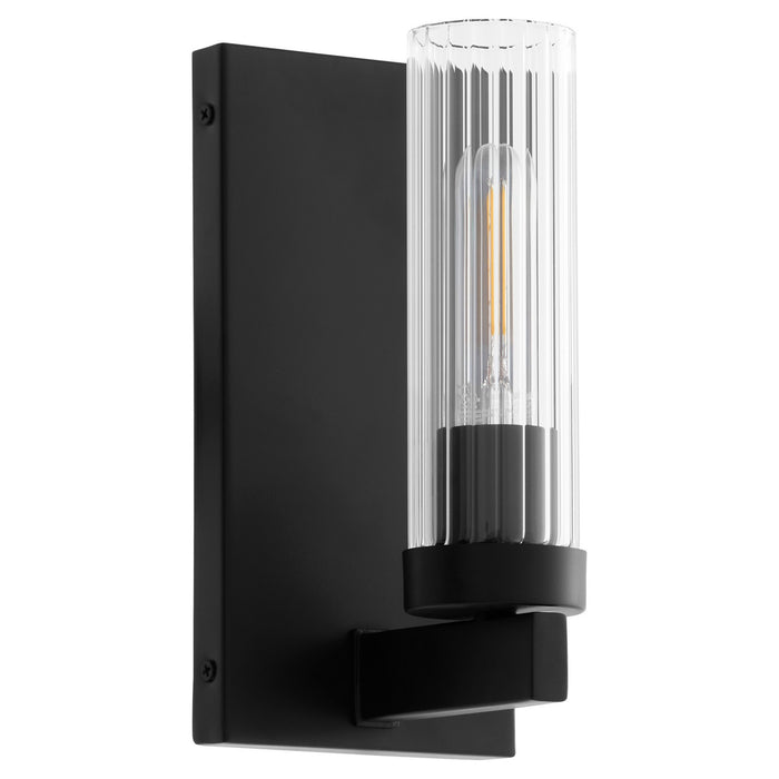 Quorum 533-1-59 One Light Vanity, Matte Black