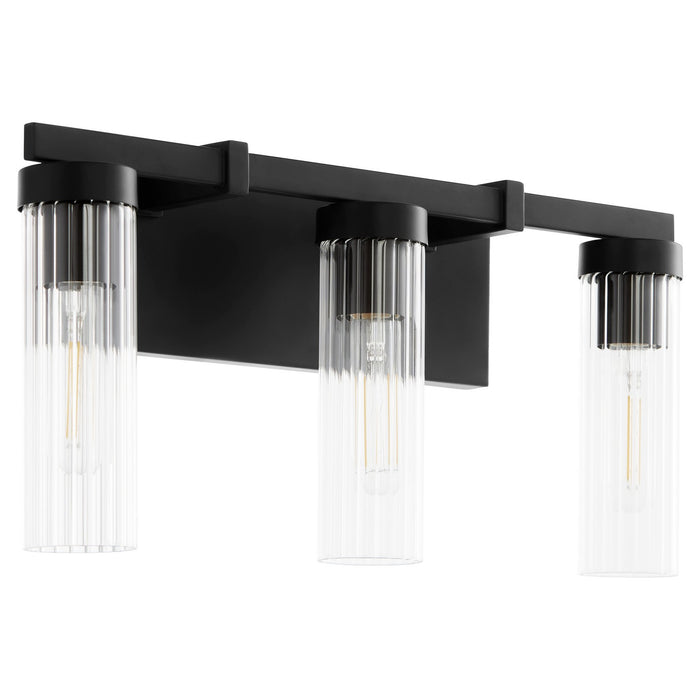 Quorum 533-3-59 Three Light Vanity, Matte Black