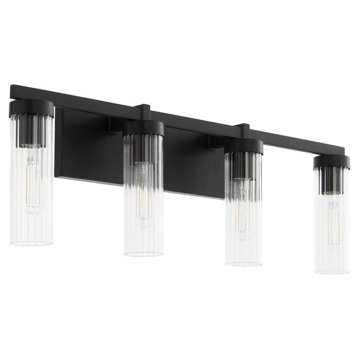 Quorum 533-4-59 Four Light Vanity, Matte Black