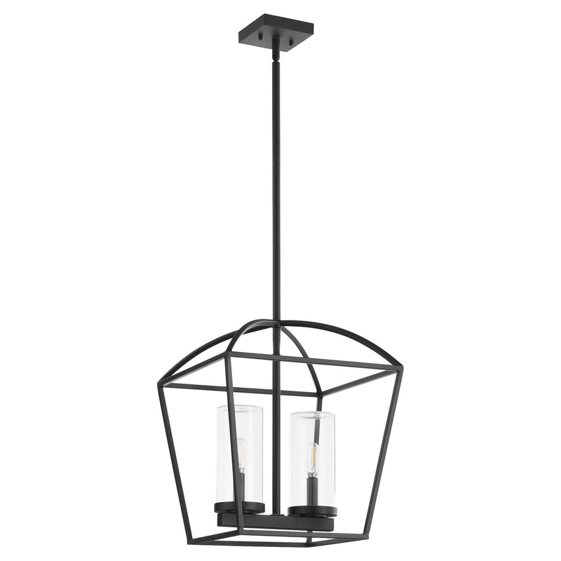 Quorum 71-2-59 Two Light Pendant, Matte Black