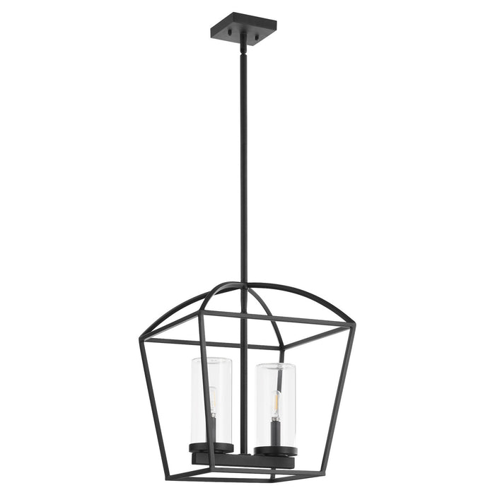 Quorum 71-2-59 Two Light Pendant, Matte Black