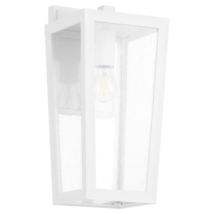 Quorum 715-8-6 One Light Wall Mount, White