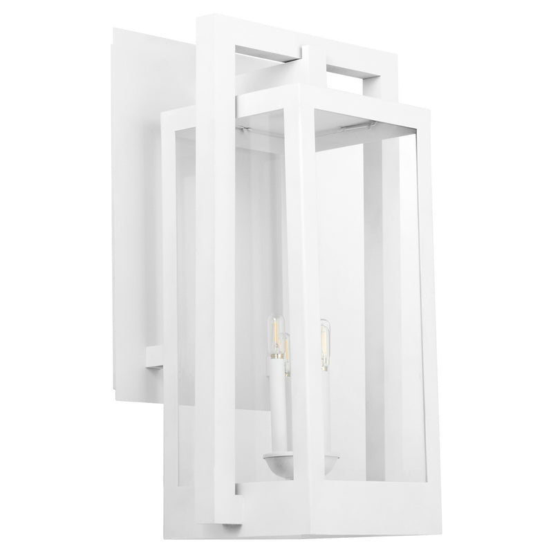 Quorum 736-30-6 Four Light Wall Lantern, White