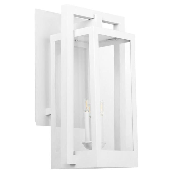 Quorum 736-30-6 Four Light Wall Lantern, White