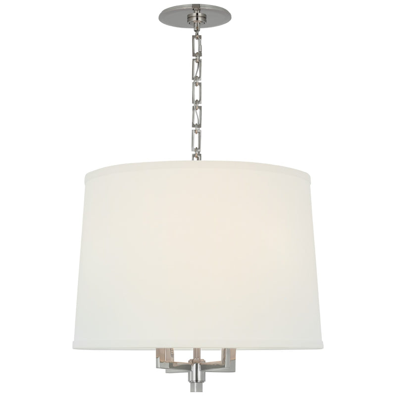 Visual Comfort Signature BBL 5030PN-L Four Light Pendant, Polished Nickel