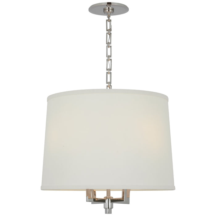 Visual Comfort Signature BBL 5030PN-L Four Light Pendant, Polished Nickel