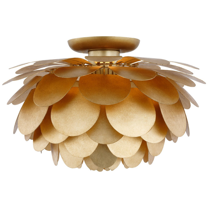 Visual Comfort Signature CHC 4163G LED Flush Mount, Gild